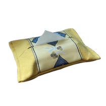 New creative tissue box cover cloth light luxury ins style simple home living room tissue cover ancient style cotton and linen