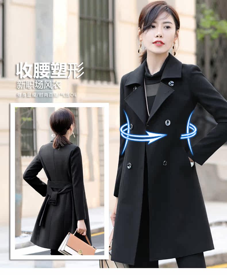 Trench pour femme DONNAZILAN     en Polyester - Ref 3227493 Image 10