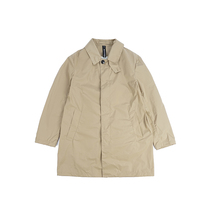 British Mackintosh LONDON British Lightweight Medium short waterproof windbreaker lapel coat