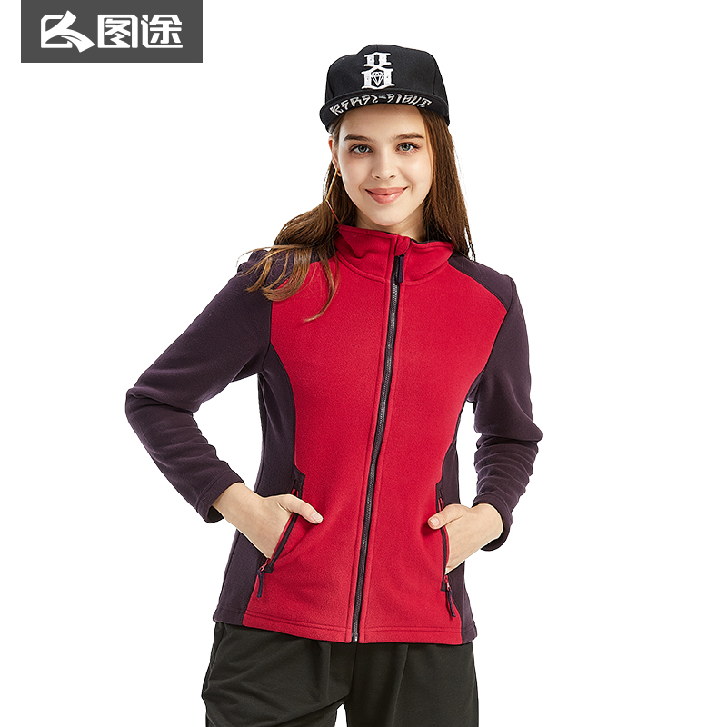 图途 复合摇粒绒 保暖抓绒衣 天猫优惠券折后￥49包邮（￥79-30）男女多色可选