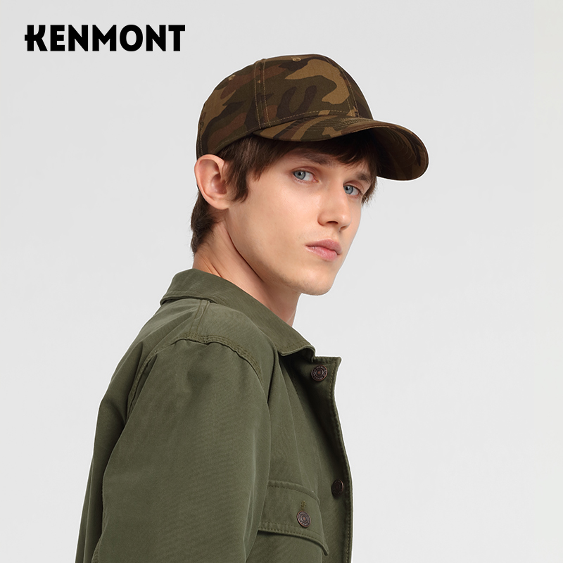 Camon Autumn Winter New Cotton Camouflage Hard Baseball Cap Guy Little Dome Cap Cap Cap