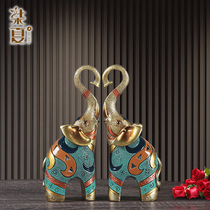 Creative Elephant Nordic luxury crafts home soft living room porch TV cabinet wine cabinet ornaments wedding gifts