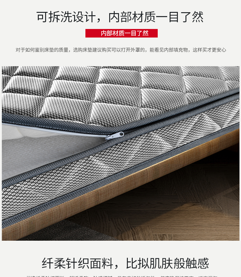Ice màu xanh nệm cọ dừa tự nhiên nệm Simmons 1,5m 1.8m 1,2m mủ của mat cứng và mềm cọ gấp - Nệm nệm kim đan 1m6