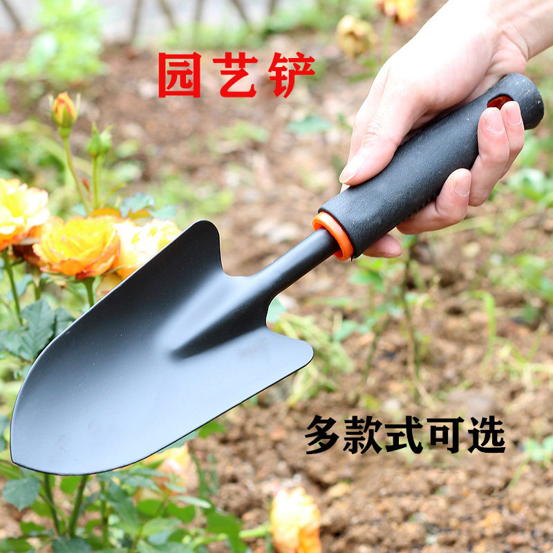 Horticulture flower planting tools Three sets Mini small shovel Rake Shovel Planted vegetable nursery Overturning Earth Suit