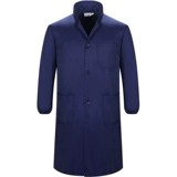 Униформа медсестры для работы, нагрудник, износостойкий длинный лонгслив, рабочая одежда, длина макси