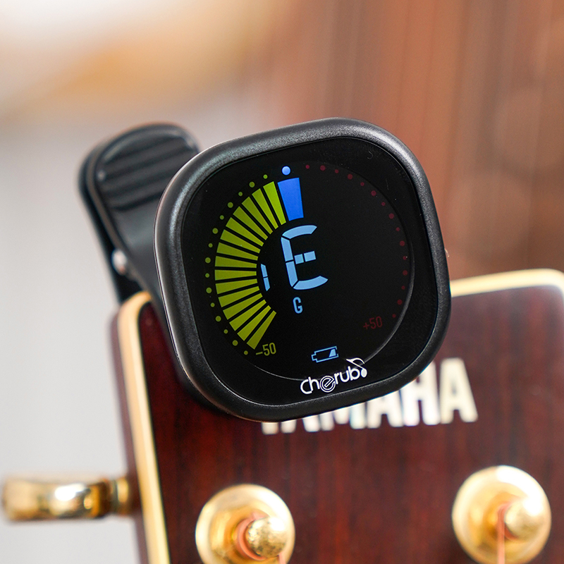 Little Angel ギター ウクレレ 電子チューナー 専用自動充電式プロ仕様チューニングチューナー