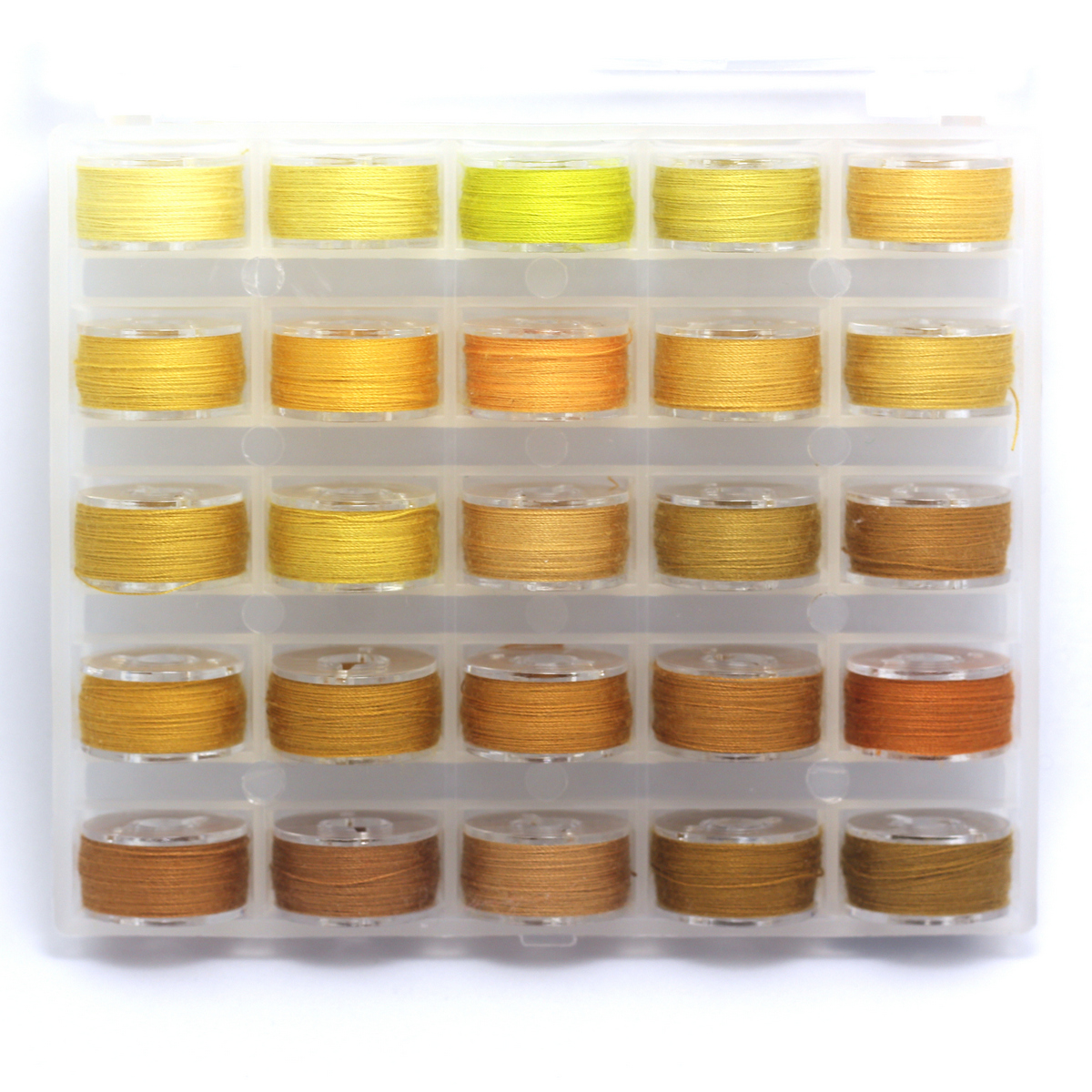 27# Amber Yellow Home Handmade DIY Hand Stitching Thread Ginger Yellow Deep Yellow Small Roll Sewing Thread Earthen Yellow