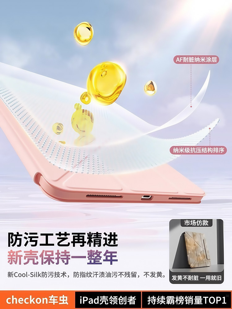 Car-Friendly Case Suitable for iPad 11, iPad Air 7/6, iPad 9Th/10Th Generation with Pen Slot, New 13-Inch Model, 2025 Anti-Bend, 10.2 Anti-Drop, 2022 Magnetic Suction, 4