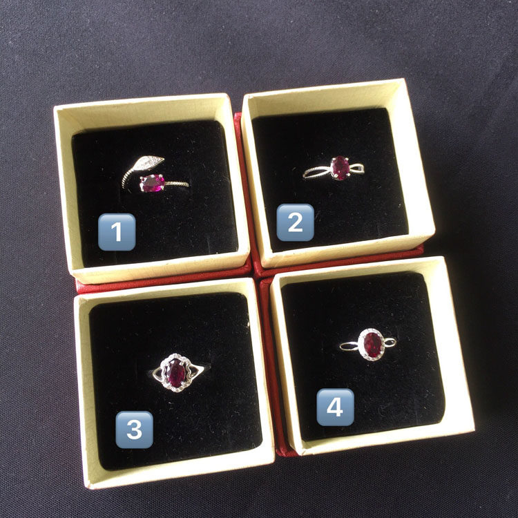 Bague Femme OTHER   en Cristal naturel pierre semi-precieuse - Ref 3086724 Image 1