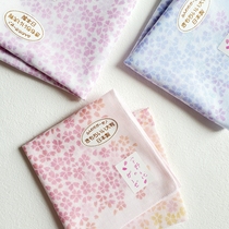 Japanese-made imported Ms. Uno Chiyo cotton gauze handkerchief square towel sweat towel and wind gradient
