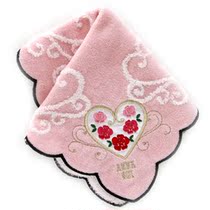 Japan ANNA SUI ANNA SUI high-grade cotton handkerchief handkerchief square towel towel sweat towel embroidery