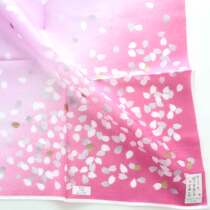 Japan purchase Uno Chiyoda high-grade cotton handkerchief handkerchief square towel towel sweat towel Cherry blossoms and elegant style