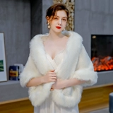 Свадебное платье, демисезонная накидка, лонгслив, куртка, утепленное зимнее вечернее платье для невесты, 2020