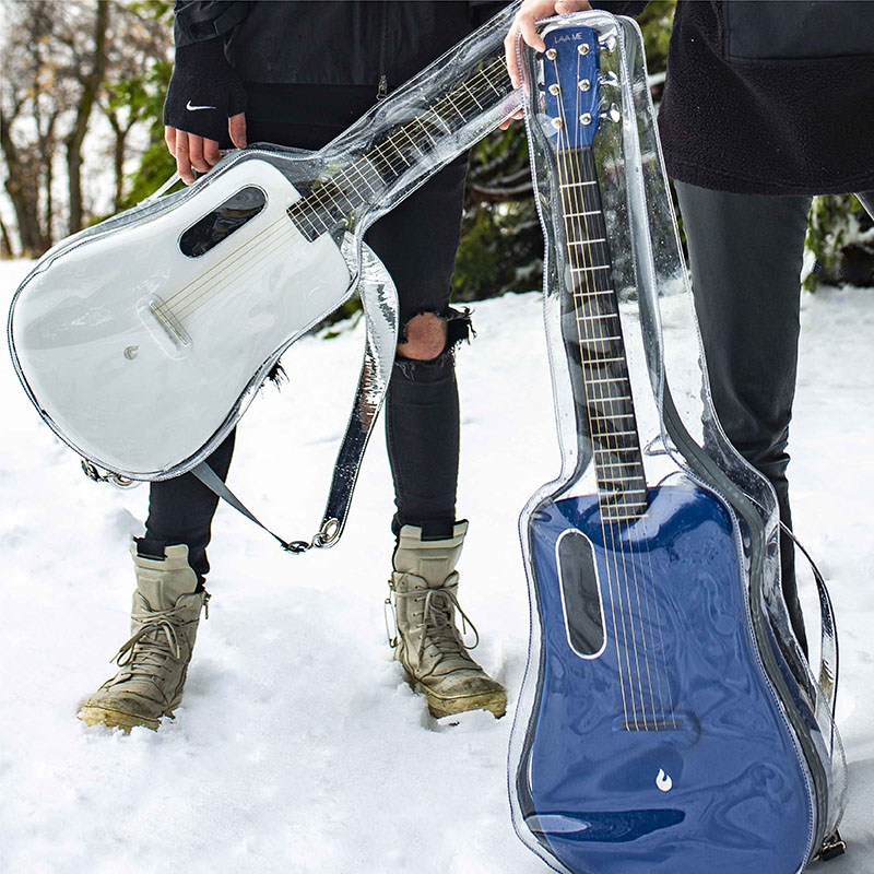 LAVA take fire transparent piano bag LAVA ME 2 custom guitar bag 36 inch piano bag backpack bag student personality