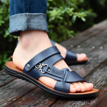Mens sandals 2021 new summer sandals mens tide youth Korean mens sandals casual non-slip beach sandals
