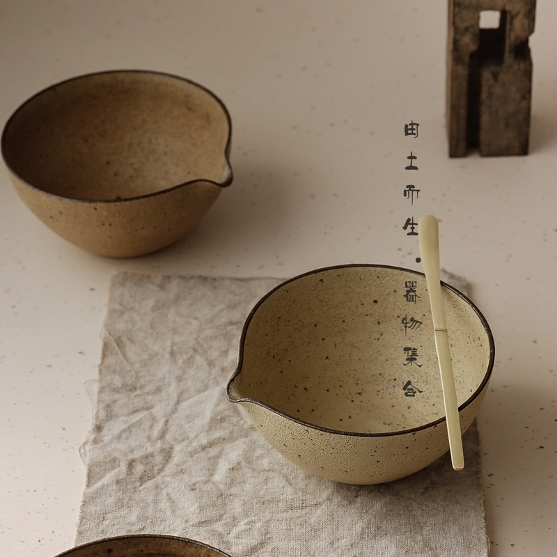 Handmade Matcha Bowl by Pottery Artist Zhang Zhipeng, Made from Black Purple Clay, Smooth Glaze, Quiet Style, Approximately 450 ml