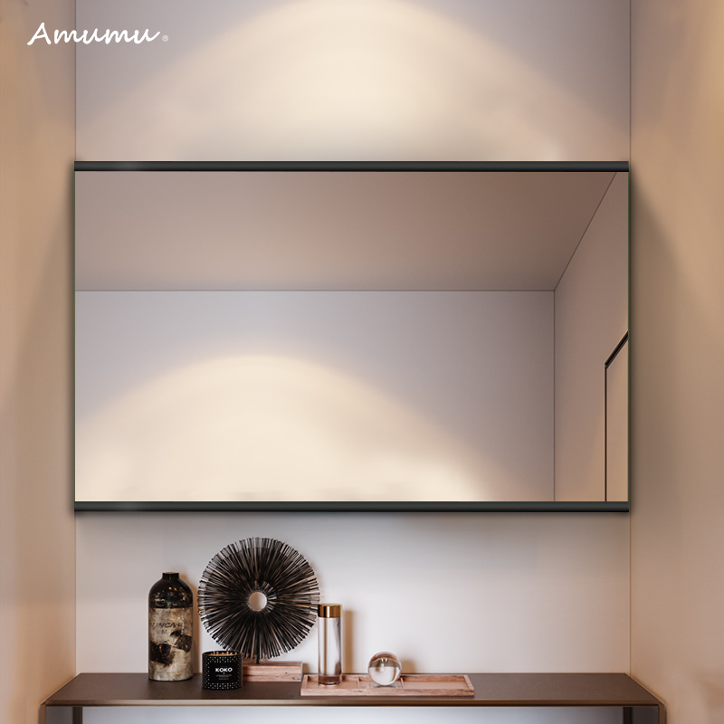 Ammum with framed bathroom mirror wall minimally walled dresser wall hanging wall mirror mirror bathroom mirror customization