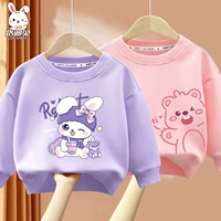 【Кожна, удобная и мягкая толстовка с двумя частями】 Purple Purple Hat Share Scarf Rabbit_5+Pink Mite Ruby_9