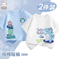 Хлопковый комплект, динозавр, мультяшный скейтборд