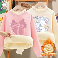 Флисовый свитшот, комплект с бантиком, чай с молоком