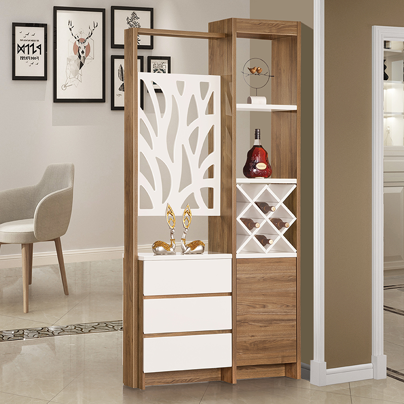 Living room screen porch cabinet walnut partition cabinet wine cabinet paint room cabinet foyer cabinet entrance door shoe cabinet