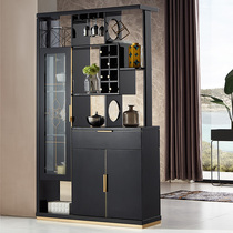 New Chinese Wine Cabinet Living Room Partition Cabinet Light And Luxurious Entrance Door Closed Cabinet Screen Cabinet Door Room Cabinet Locker Shoes Cabinet