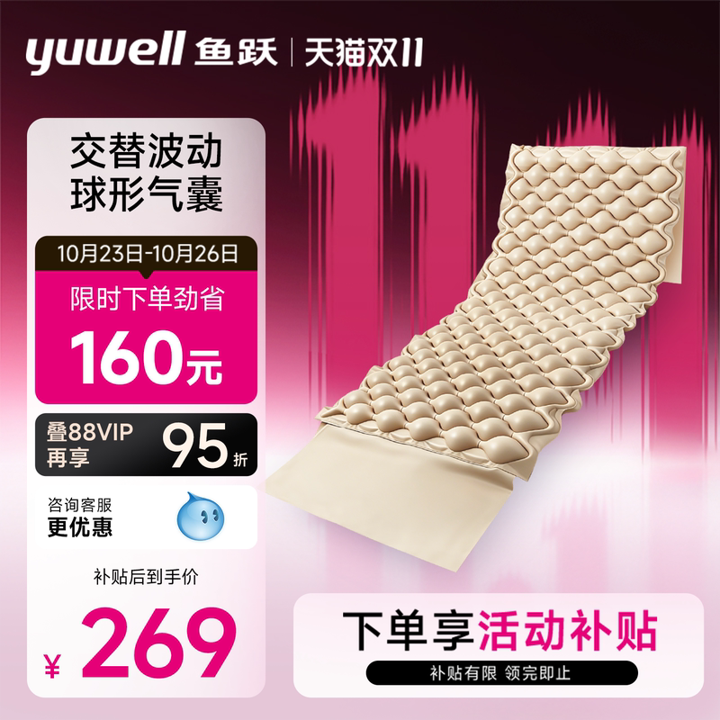 Yuyue Air Mattress for the Elderly, Anti-Decubitus Pad, Anti-Decubitus Air Mattress for Bedridden Patients, Home Medical Inflatable Nursing Pad