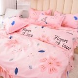 Брендовый комплект для школьников, пододеяльник для принцессы, простыня, покрывало подходит для мужчин и женщин, 4 предмета, 3 предмета, популярно в интернете