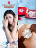 Swiss Certified New Genuine Brand Women's Watch, Simple, Fashionable, Light Luxury, Leather Strap, Famous Watch, Quartz Watch