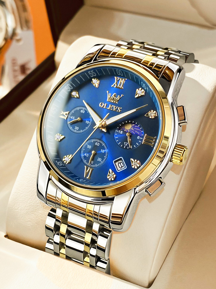 New Year's Gift Swiss Brand Watch Men's Student Automatic Mechanical Watch Waterproof Quartz Men's Watch Top Ten Luxury Watches