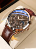 Swiss Genuine Brand Men's Watch, Men's Mechanical Watch, Genuine Leather Strap, Famous Watch, Waterproof Quartz Watch for Middle School Students, Top Ten Men's Watches