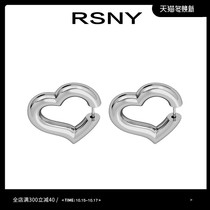 (Zhou Bichang same model) RSNY hollow love big earrings female European and American ins exaggerated high-grade retro earrings