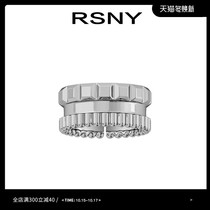 RSNY Lady Ring Ring fashion ins simple tide advanced temperament exaggerated niche design light luxury ring