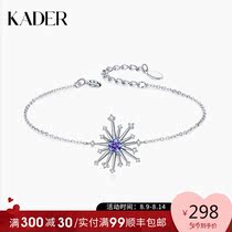 KADER Liu Feiyao current series Sterling silver bracelet female simple ins niche design birthday gift girls summer