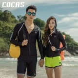 Лонгслив, купальник для влюбленных, раздельный быстросохнущий комплект для плавания, защита от солнца