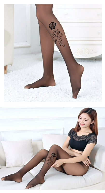 Mùa thu và mùa đông quần legging giả thịt cộng với nhung một quần dày quần lửng thực sự trong suốt mẫu thắt lưng cao eo liền mạch nữ