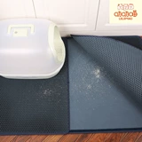 Двойная слоя кошачья песчаная подушка против песчаного песчаного песчаника сыграла в брызговите