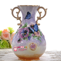 European Jane Eyre ceramic vase simulation vase home accessories TV cabinet porch ornaments wedding gifts