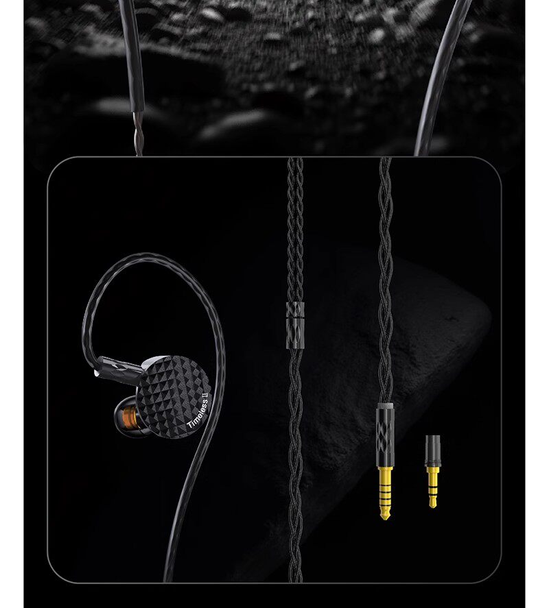 Проводные HiFi наушники 七赫兹timeless 2有线平板hifi耳机游戏入耳式耳机 Seven Hertz