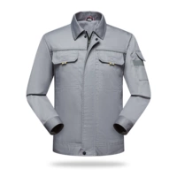 Светло -серая одиночная рубашка