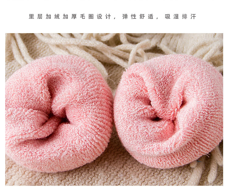 Mùa thu và mùa đông mẫu cũ tất nữ dày lên tất nam bằng len cộng với nhung bà ngoại để giữ ấm cho bà mẹ già tất on off