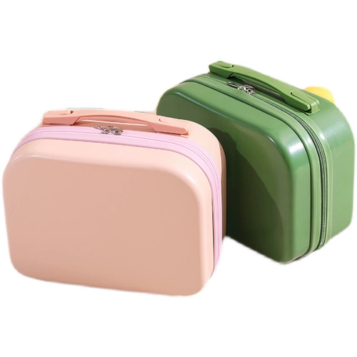 Портативный чемодан, коробка, свежий маленький милый ящик для хранения, 14 дюймов, в корейском стиле