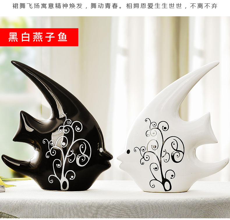 Creative household small place, a living room TV ark adornment modern ins decoration ceramics craft gift