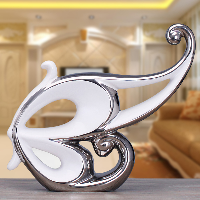 Creative home wine cabinet decoration decoration sitting room room desktop furnishing articles European - style ceramics handicraft wedding gift