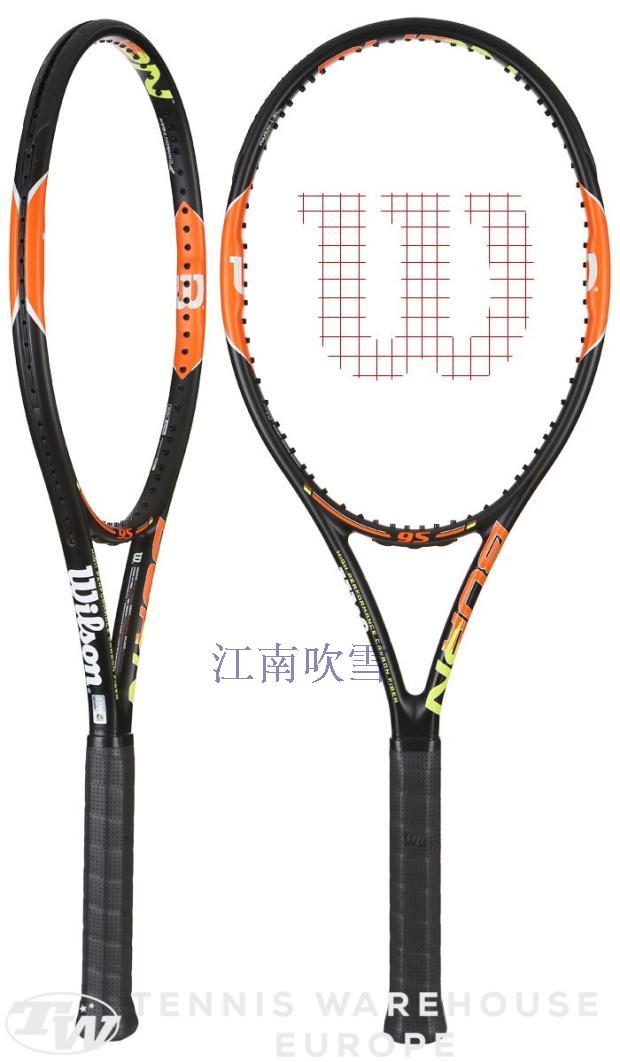 Wilson Burn 95 Kei Nishikori tennis racket European version spot air shot No 3 send Federer hand glue three