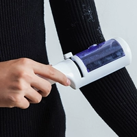 Quần áo tĩnh điện Bàn chải tẩy lông Bàn chải tóc bụi bàn chải Quần áo Pet Bàn chải tóc dính Thiết bị làm sạch khô - Hệ thống giá giặt review máy cắt lông xù