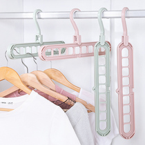Plastic indoor hanger hanger wardrobe hanger European-style home cabinet finishing storage hanger clothes hanger clothing support