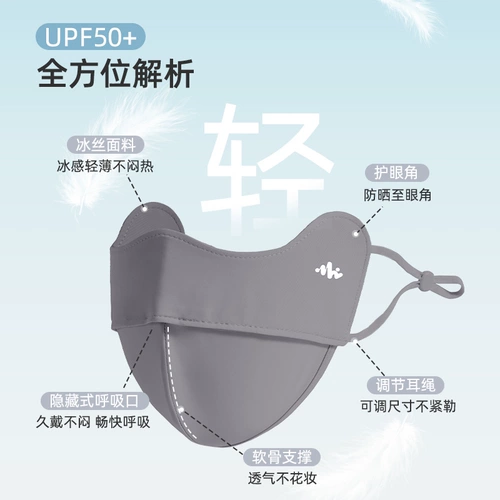 Высококачественная летняя шелковая дышащая тонкая медицинская маска, защита от солнца, новая коллекция