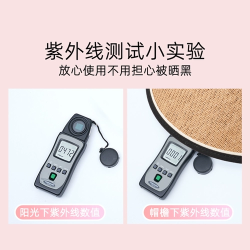 Летняя складная соломенная солнцезащитная шляпа