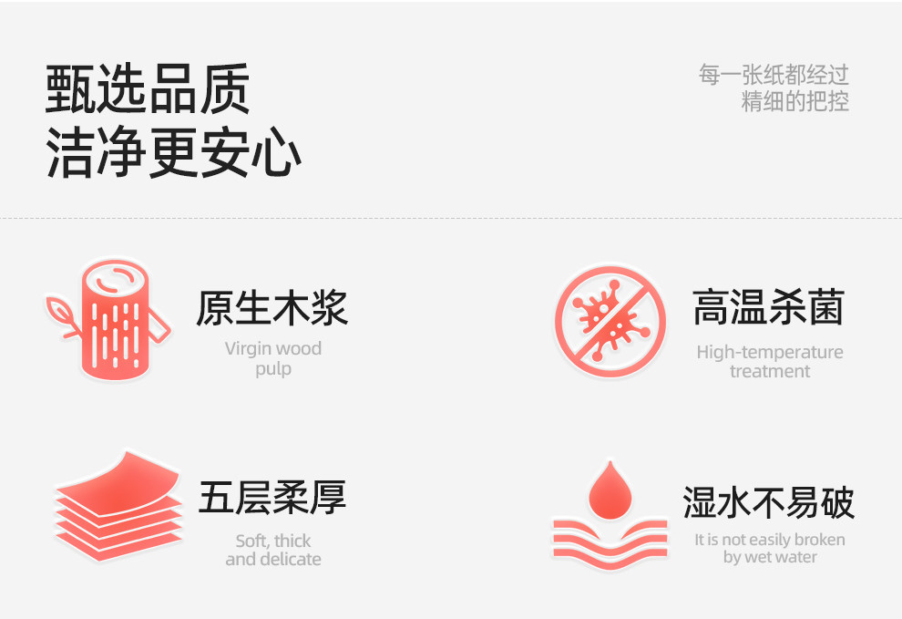 安享好物 安享B级抽纸-丽邦柔韧抽纸 国标 